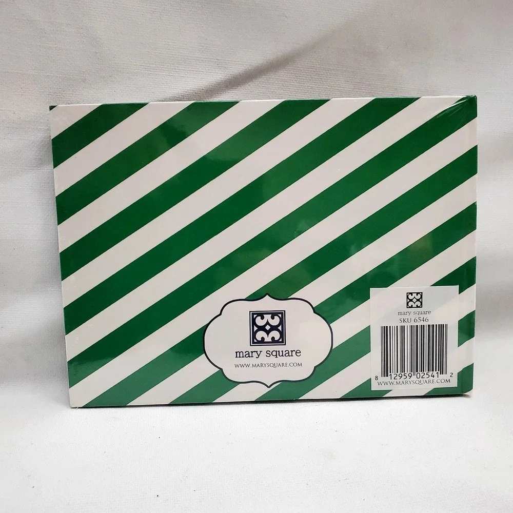 Mary Square ♡ Priceless‎ Words Precious Memories Journal ♡ Black & Green ♡ NEW!